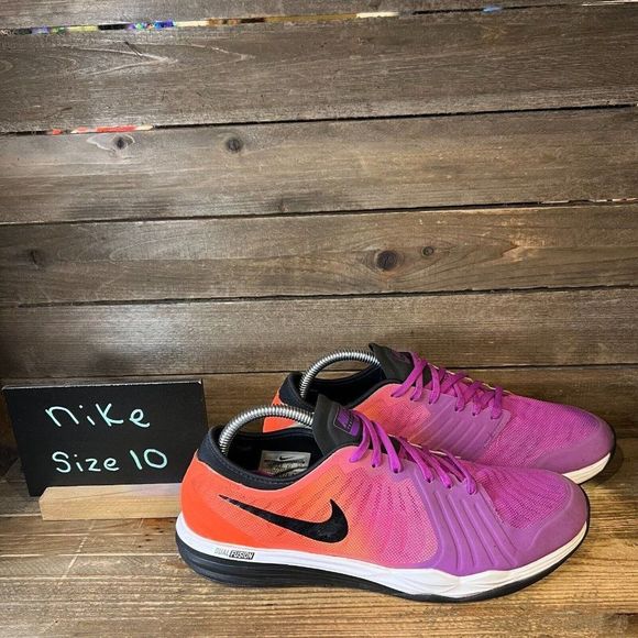Nike Shoes - Womens Nike Dual Fusion‎ TR 4 Purple Athletic Running Shoes Sneakers Size 10 M